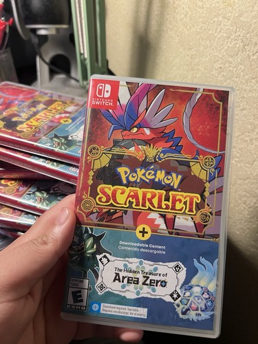 Pokemon Scarlet + The Hidden Treasure of Area Zero DLC (Revision 004)