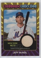 2024 Topps Heritage Clubhouse Collection Relics Gold /99 Jeff McNeil 1d4b
