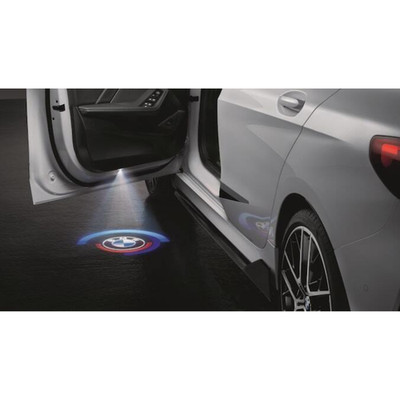 ORIGINAL BMW M Performance 2x LED-Türprojektoren 2x Dias 50 Jahre Edition