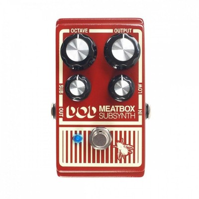 DOD Meatbox Subharmonic Synthesizer Gitarren-Effekt-Pedal