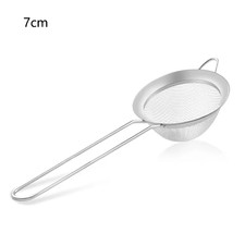 Stainless Steel Fine Mesh Strainer Sieve Oil Flour Colander Kitchen Filter 1-4PC