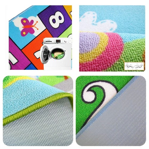 Hop and Count Hopscotch Rug, Kids Floor Play Area Rug Game Carpet Crawl Jump ... - Picture 6 of 7