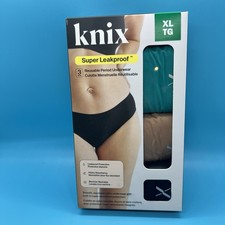 NEW 3 Pack Knix Leakproof Bikini Cut Underwear size xl 16-18 Period Womens