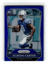 Duron Carter 2015 Panini Prizm #227 Rookie Indianapolis Colts Blue Prizm RC