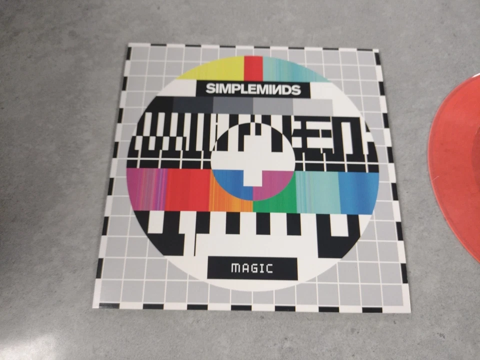 SIMPLE MINDS - MAGIC 7" Red COLOURED VINYL (new and unplayed) - Image 4 of 4