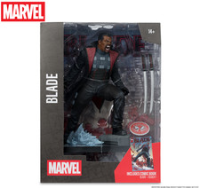 Marvel Blade Posed Figure with Scene & Comic ...
