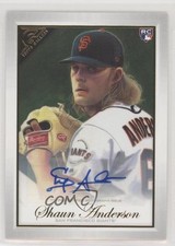 2019 Topps Gallery Auto Shaun Anderson #109 Auto 7eo