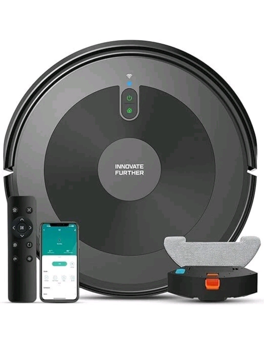 Innovate Further S2 Max Robot Vacuum Cleaner Smart Mopping
Opens in a new window or tab