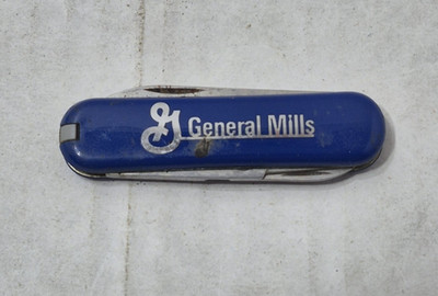 Vintage General Mills Cereal Advertising Pocket Knife Novelty Collectible Promo