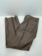 New Vintage Brown Circle S Polyester Pants CP5091 XX-77