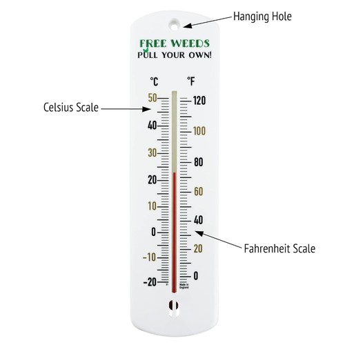 Garden Thermometer Greenhouse Allotment Shed Outdoor Gift for Gardeners IN-261 - Picture 6 of 7
