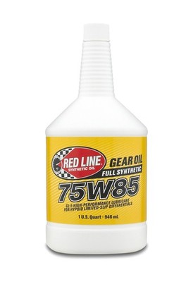 Red Line 50104 75W85 GL-5 Full Synthetic Differential Gear Oil 1 Qt LSD Toyota