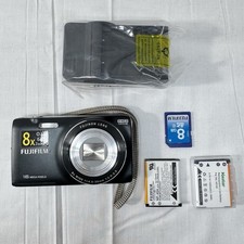 Fujifilm FinePix JZ250 16.0MP Digital Camera 2 Battery, Charger, Memory Card