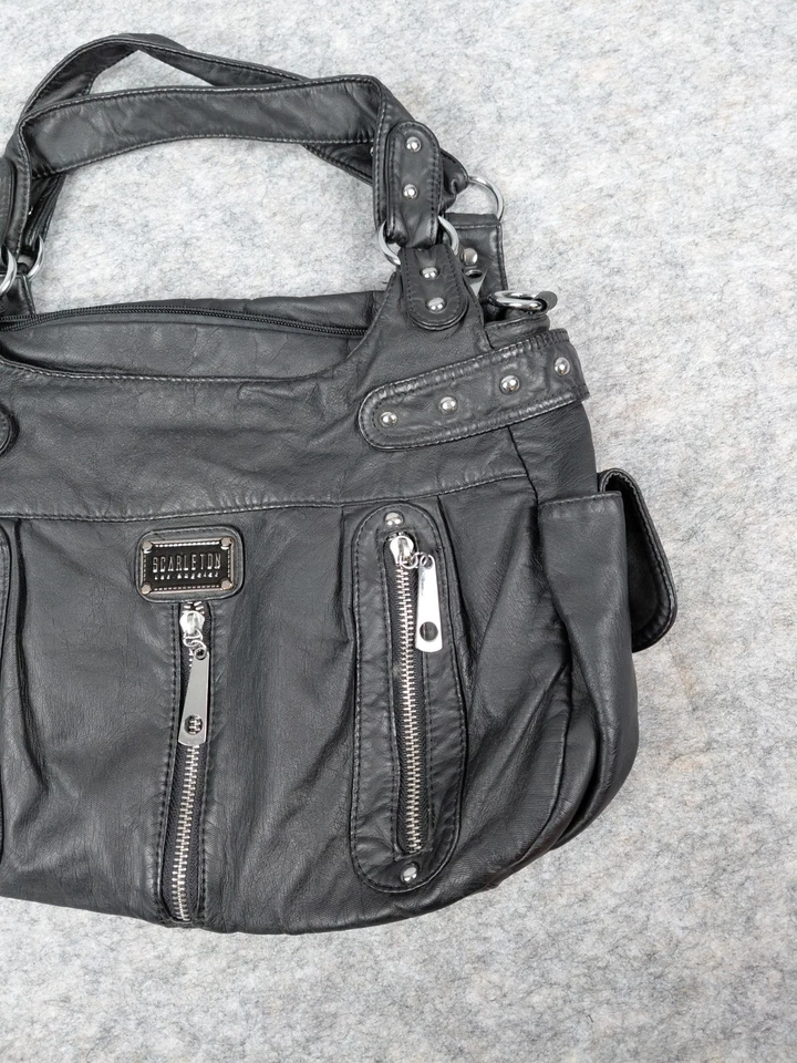 Cartera Scarleton Mujer Grande Hobo Bolso Cuero Vegano Lavado Bolso de Hombro Cartera Foto 4 de 4