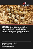 G. P. Moghana Priya (U. A.) | Effetto Del Cromo Sulle Prestazioni Produttive...