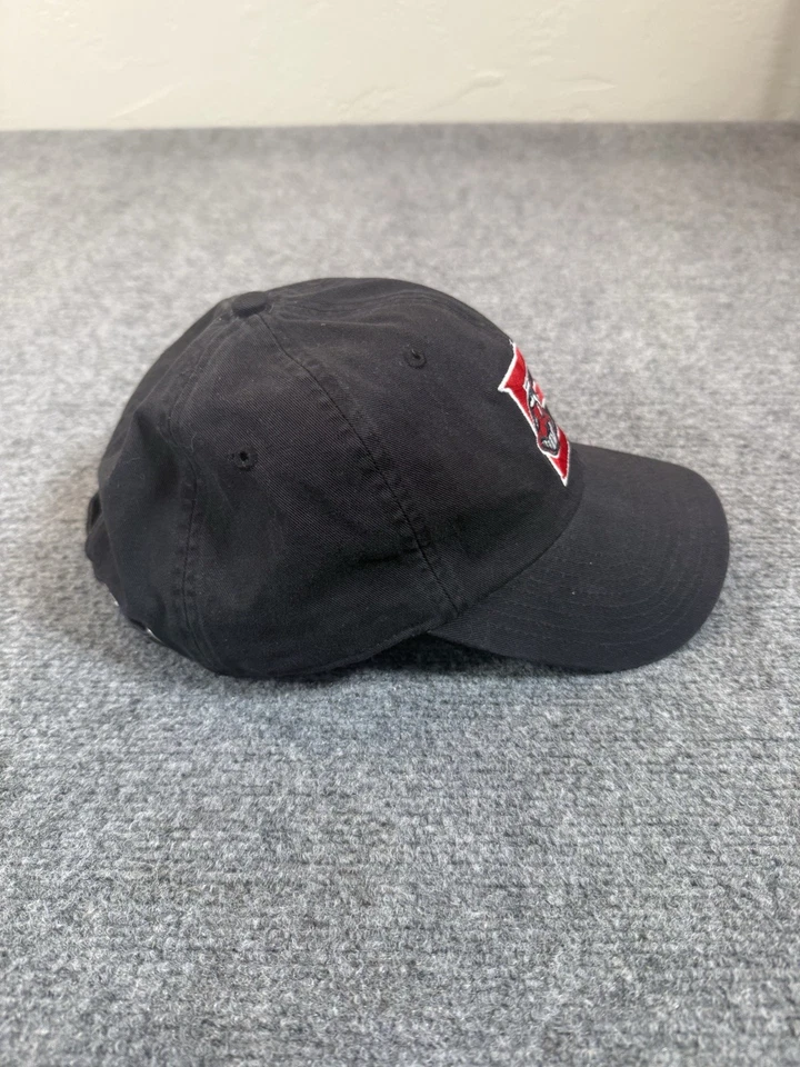 Cleveland Indians B Logo Chief Wahoo Hat Black Adjustable New Era Vintage Rare - Image 4 of 4