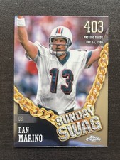 2024 Topps Chrome Sunday Swag - Dan Marino #SS-6 Miami Dolphins