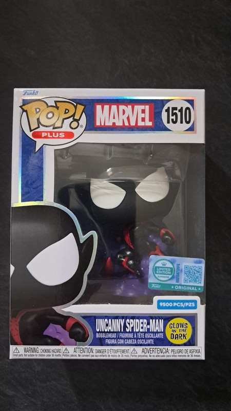 Funko POP Vinyl - PLUS - Marvel - Uncanny Spider-Man - #1510 GITD 9500 PCS