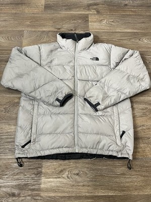 The North Face 700 puffer jacket in gray & black, size L #outdoor #winter