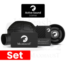Maxhaust Soundbooster SET mit App-Steuerung BMW X3 F25 ActiveSound