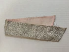 Vintage Barbie Mod Fab City Silver Metallic Wrap Stole Shawl #1874