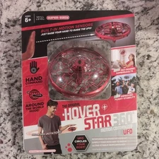 The Original Hover Star 360 Motion Controlled UFO Gray SEALED NEW