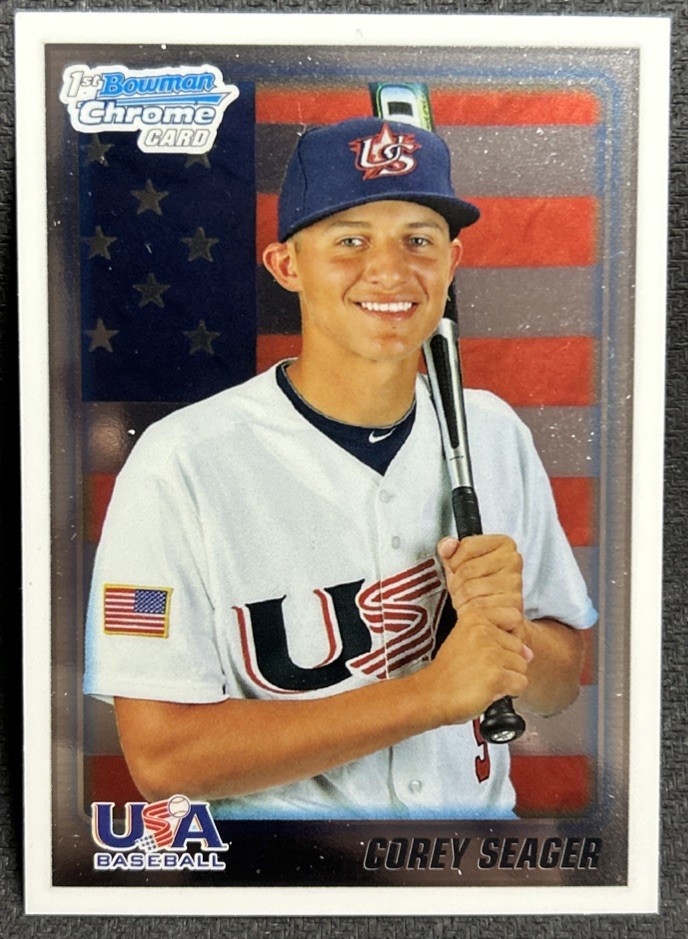 2010 Bowman Chrome Corey Seager 1st Bowman Chrome #BDPP108 USA Baseball