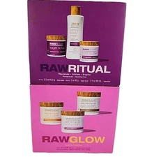 🚨 2 Raw Sugar Raw Ritual Rejuvenate Exfoliate Brighten Rawglow Hydrate Restore