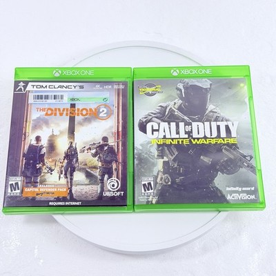 Tom Clancy's The Division 2 & Call Of Duty Infinite Warfare Bundle XBOX ONE EUC