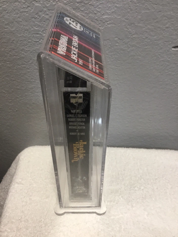Jackie Brown (VHS, 1997) Sealed 💎 Graded 7.5 NM By VHS/DNA! Pam Grier🔥🔥🔥 - Image 4 of 4
