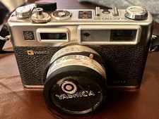 Yashica Electro 35 GSN Rangefinder Film Camera 45mm Works Great 