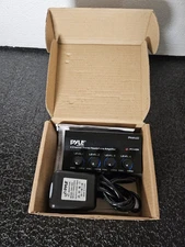 Pyle PHA40 4-Channel Stereo Headphone Amplifier - 1/4" Connector - OPEN BOX