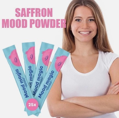 designed for Kids Mood Magic Fruit Punch 25 Stick Packs Saffron FAST FREE SHIPPI
