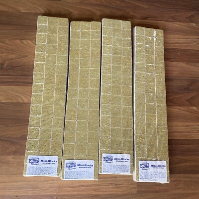 Atami B'Cuzz Roxx Stonewool RockWool 1.5 Cubes 180pcs Grodan Pargro Redrock