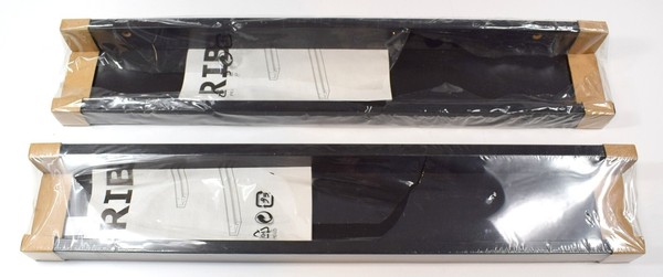 Juego de 2 estantes IKEA Ribba Picture Ledge (negro) 21 3/4 pulgadas Longitud