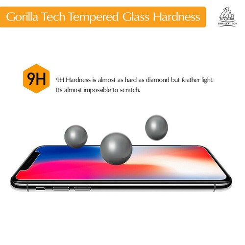 Xperia Z1 Genuine Premium Gorilla Tempered Glass 9H Shield LCD Screen Protector - Picture 8 of 12