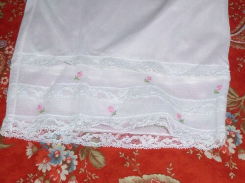 Vintage Van Raalte Bloomers Panties Shorts 1960-70s embroidered Bo Peep - Picture 4 of 8