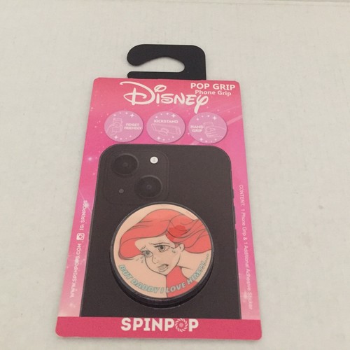 New Disney Little Mermaid Ariel SpinPop Pop Grip Phone Grip - 第 1/4 張圖片