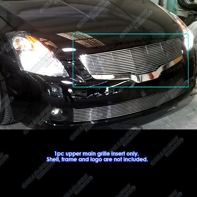 Fits 2007-2009 Nissan Altima Vertical Billet Main Upper Grille Insert Fits 2007-2009 Nissan Altima Vertical Billet Main Upper Grille Insert