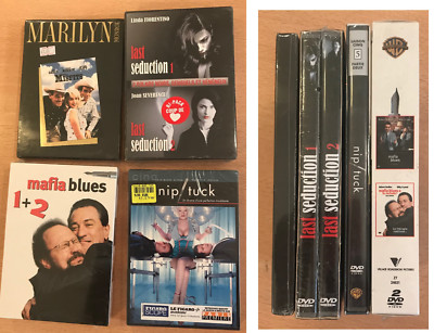 NEUE DVD BOXEN SET MARILYN LAST SEDUCTION MAFIA BLUES SERIE NIP TUCK