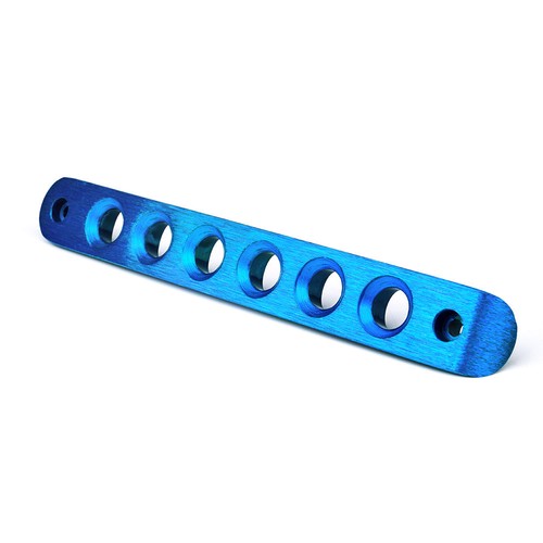 Manija de puerta azul portón trasero inserto de borde de aluminio para Jeep Wrangler JK 2007-2018 - Imagen 4 de 8