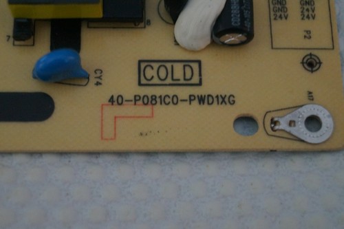 PSU POWER SUPPLY BOARD 40-P081C0-PWD1XG FOR 32" HANNSPREE HSG1210 LED TV - Picture 3 of 4