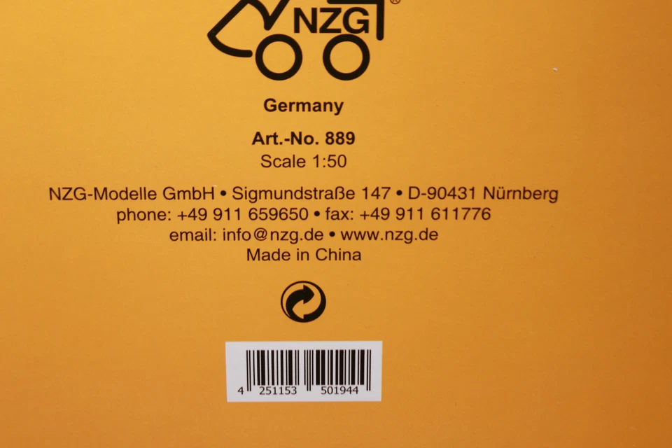 NZG 889 Radlader WA 1200 Komatsu 1:50 NEU OVP - Bild 3 von 4