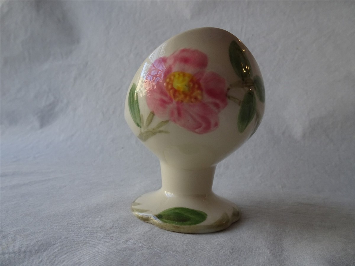 Vintage Franciscan Desert Rose Hand Decorated Candlestick, Candle