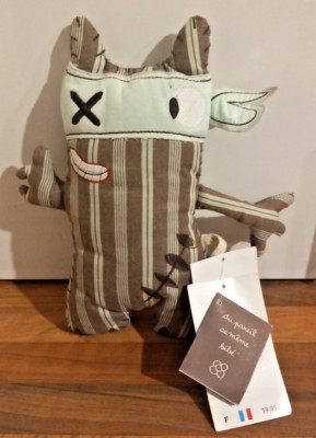Katze Doudoujoliga Plüschtier Kuscheltier Bettdecke 100% Baumwolle für Baby