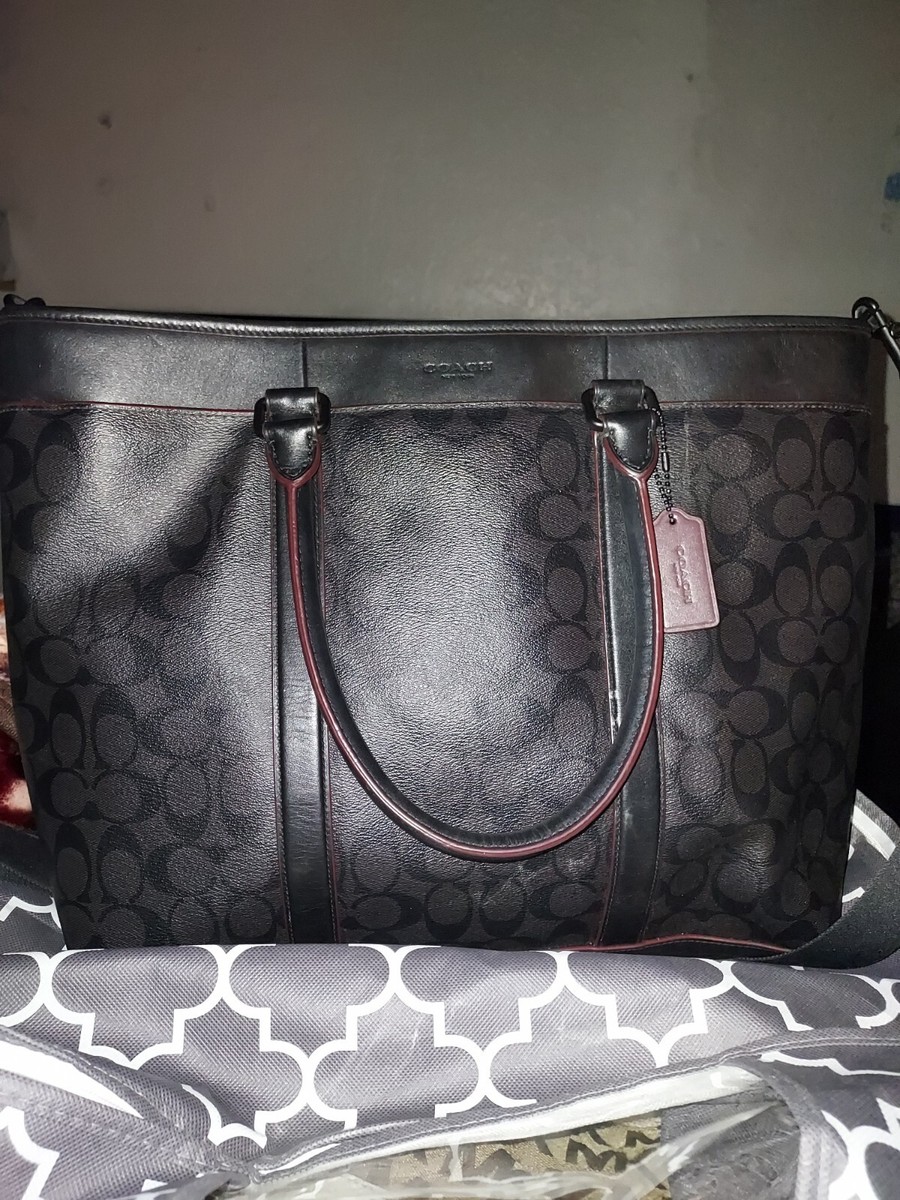 COACH F23211 Signature Business Tote Bag | eBay COACH F23211 Signature Business Tote Bag | eBay