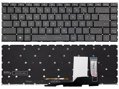 DE - Tastatur mit Grau Beleuchtung MSI Leopard GP66 11UH-297, GP66 11UE-484MY