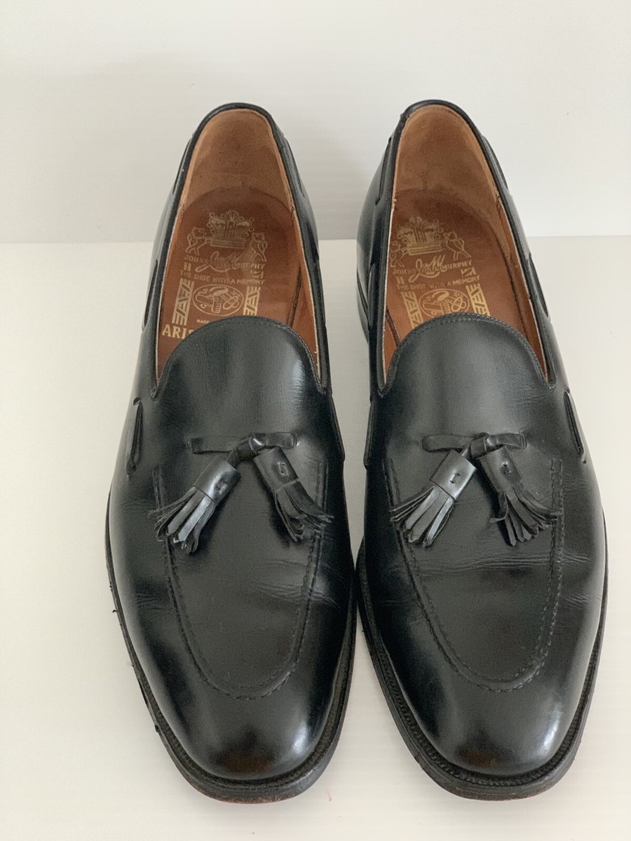 Johnston & Murphy Black Leather Tassel Loafers 12 Amazon.com | Johnston & Murphy Men main image 4