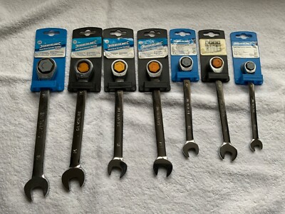 Silverline - Fixed Head Ratchet Spanner s 18,16,15,14,13,12,10mm chrome vanadium