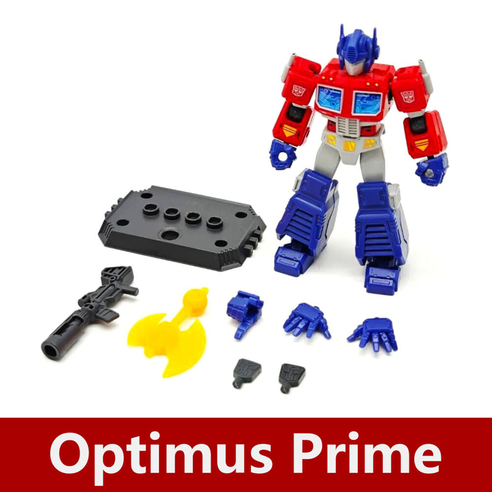 ゲームキャラクター TRANSFORMERS G1 Optimus Prime Figure Transformers R.E.D. Series G1 Optimus Prime Action Figure